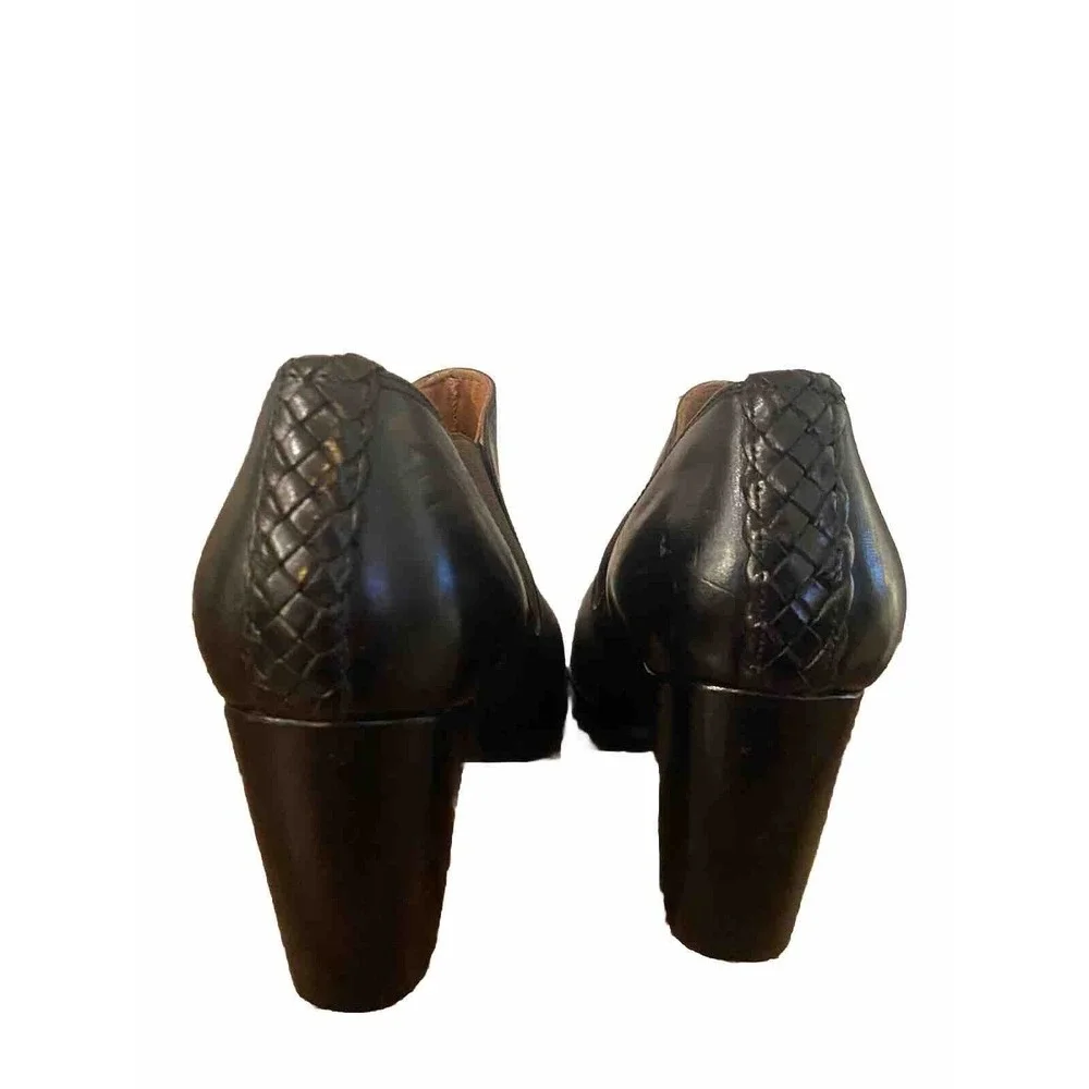 New Ariat 'Geneva' Women's Black Leather Ankle Boots Bootie Sz 10 Slip-on Heeled